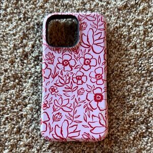 Floral Red Phone Case